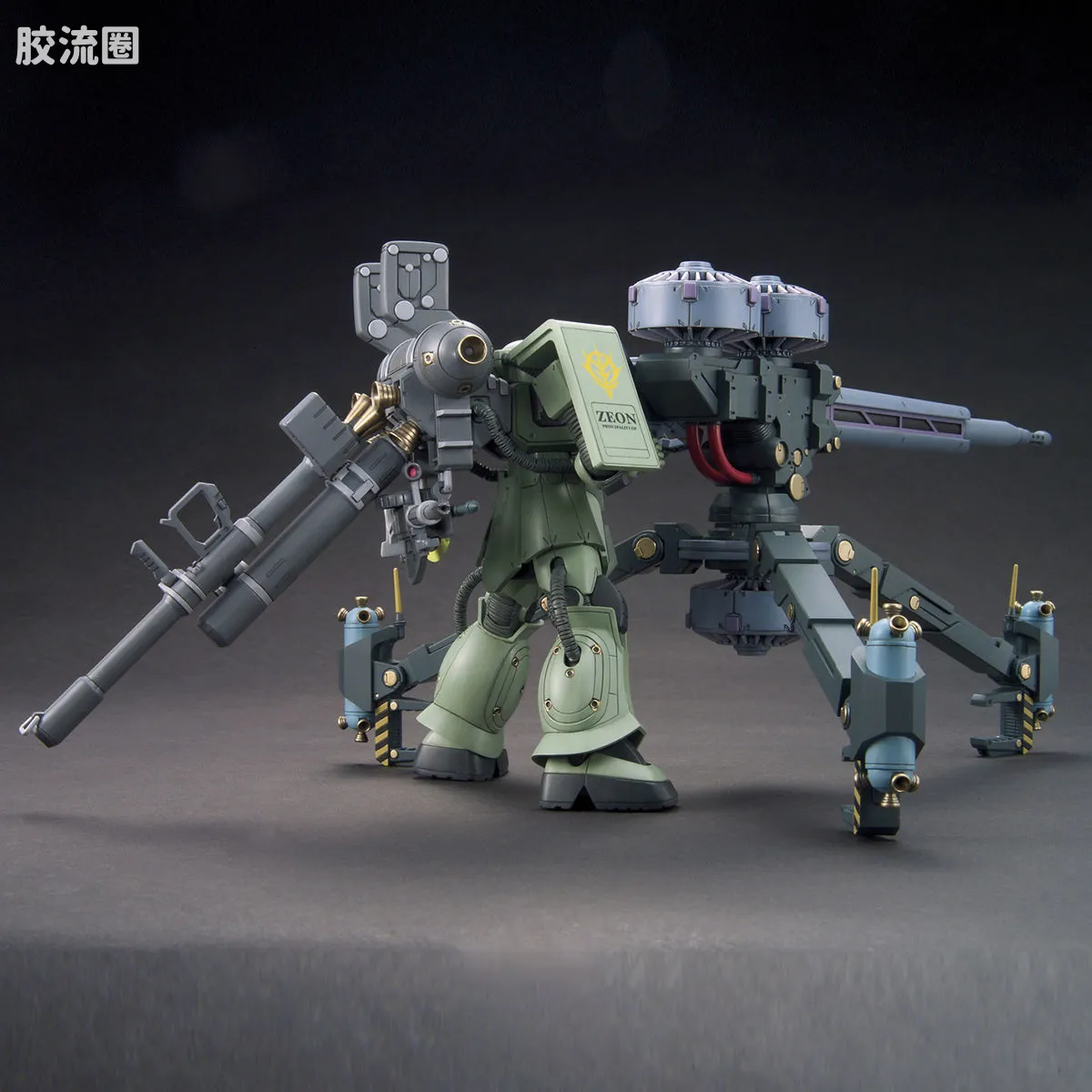 HG 雷霆宙域 普通版 扎古II+大枪套装 - 图片