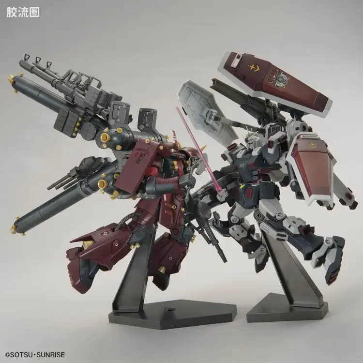 HG 雷霆宙域 其他限定版 全装甲高达VS精神力扎古套装(《机动战士高达 雷霆宙域》10周年纪念Ver.) - 图片