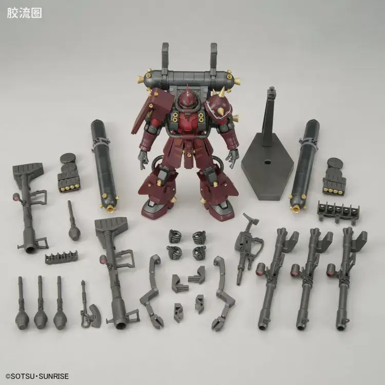 HG 雷霆宙域 其他限定版 全装甲高达VS精神力扎古套装(《机动战士高达 雷霆宙域》10周年纪念Ver.) - 图片