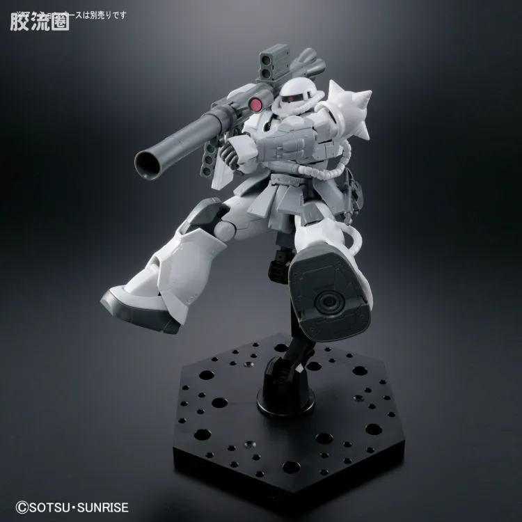 HG 高达The Origin 其他限定版 MS-06 扎古II C-6/R6 DIY白色涂装模型 - 图片