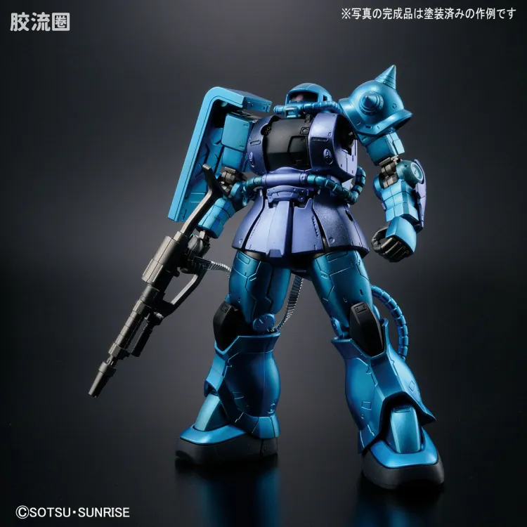 HG 高达The Origin 其他限定版 MS-06 扎古II C-6/R6 DIY白色涂装模型 - 图片