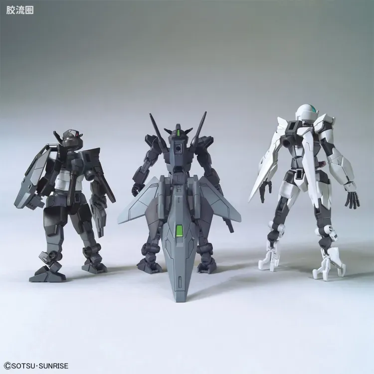 钢普拉Build 综合 其他限定版 HGBD:R 核心高达&核心高达II&亚尔斯核心高达[低可视度配色ver.] - 图片