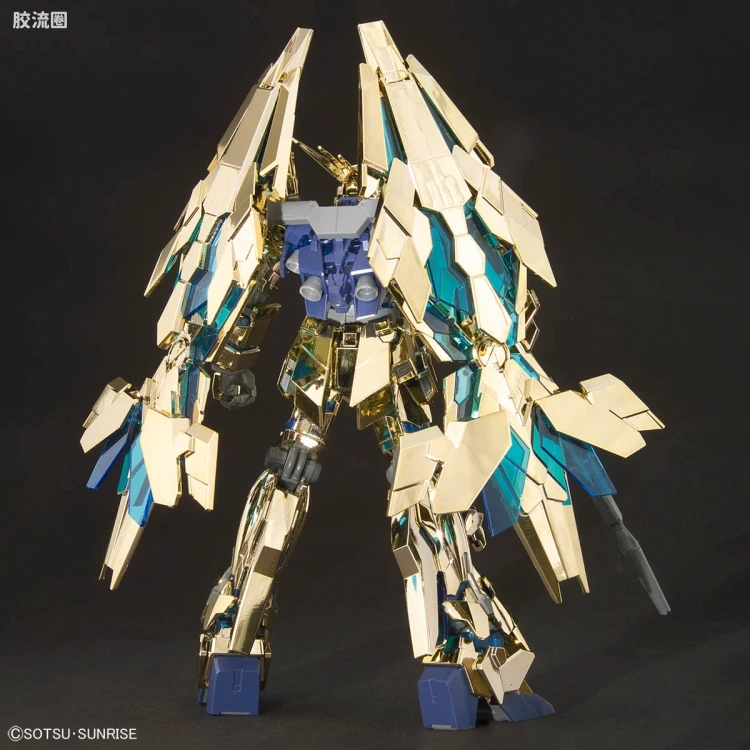 HGUC 其他限定版 独角兽高达3号机 菲尼克斯 (毁灭模式) 金银电镀套装 基地限定版 - 图片