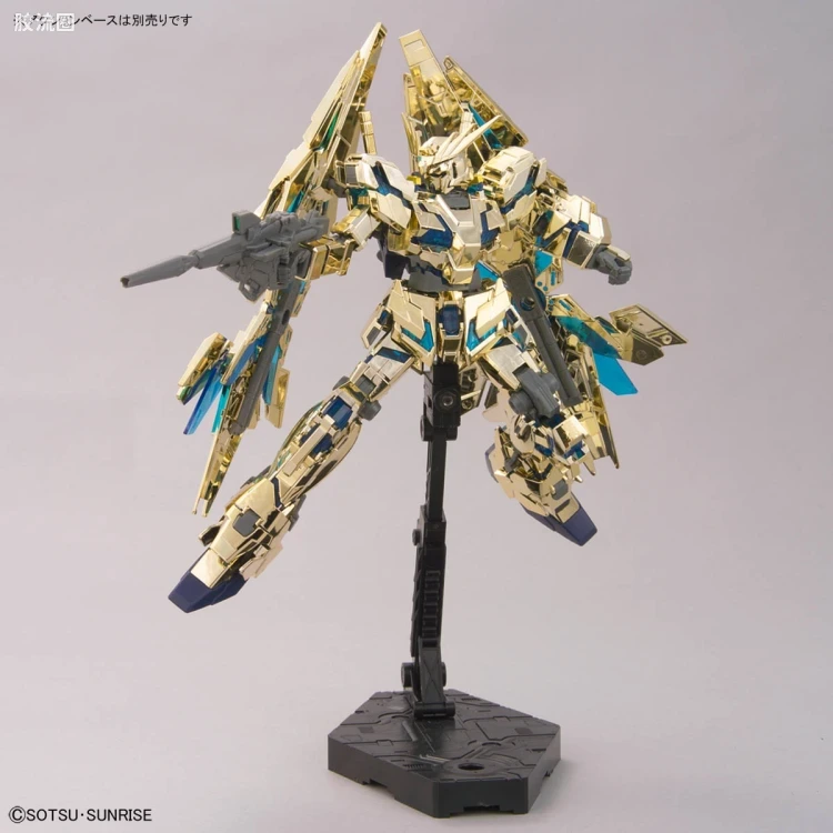 HGUC 其他限定版 独角兽高达3号机 菲尼克斯 (毁灭模式) 金银电镀套装 基地限定版 - 图片