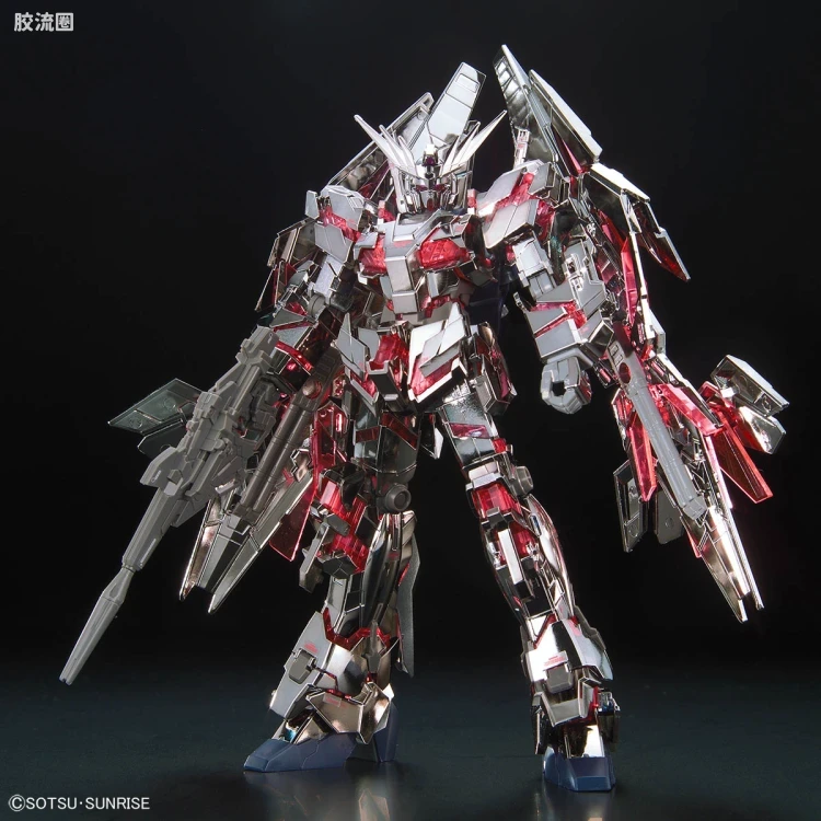 HGUC 其他限定版 独角兽高达3号机 菲尼克斯 (毁灭模式) 金银电镀套装 基地限定版 - 图片