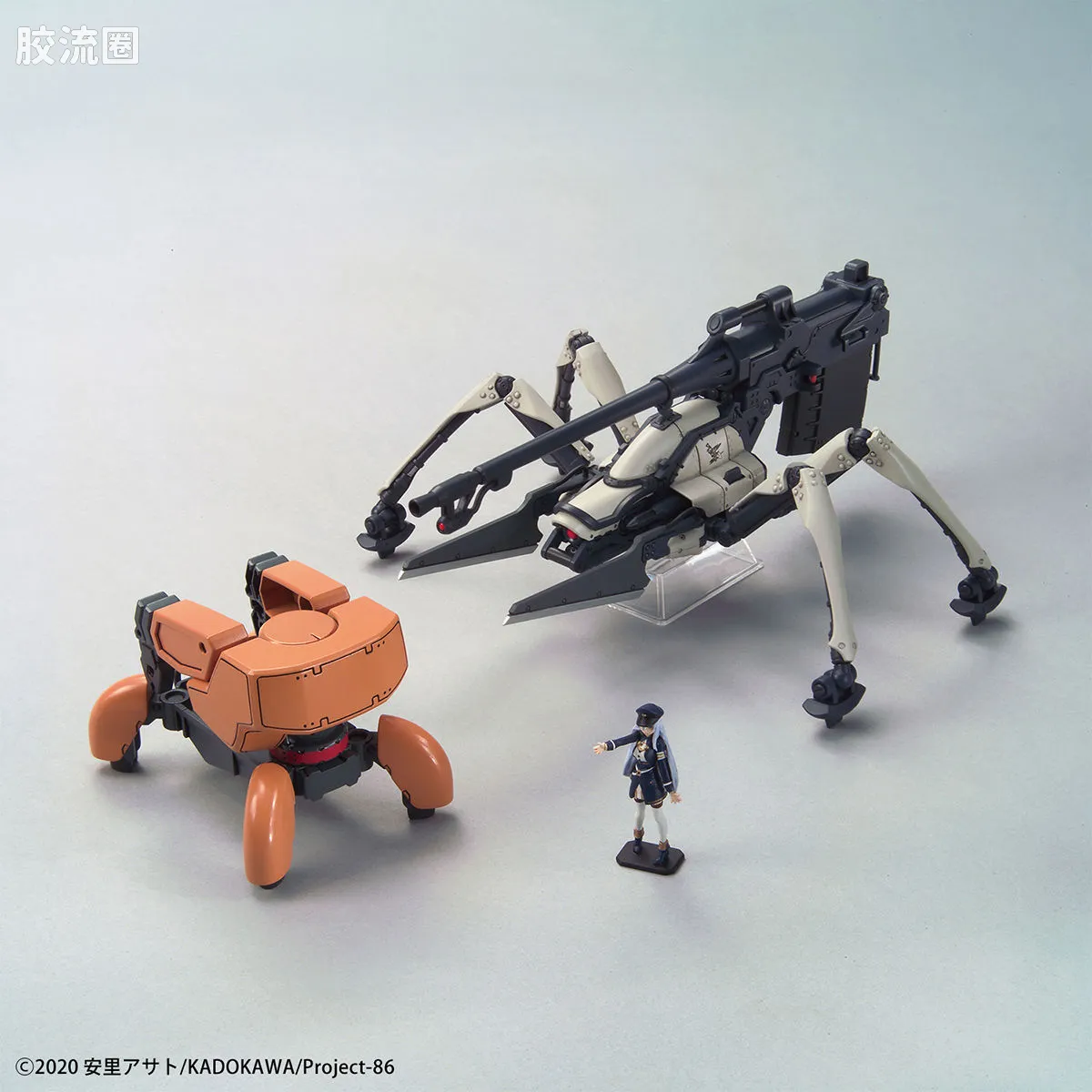 万代综合拼装模型系列 HG 86-不存在的地域- Juggernaut(辛搭乘机) - 图片