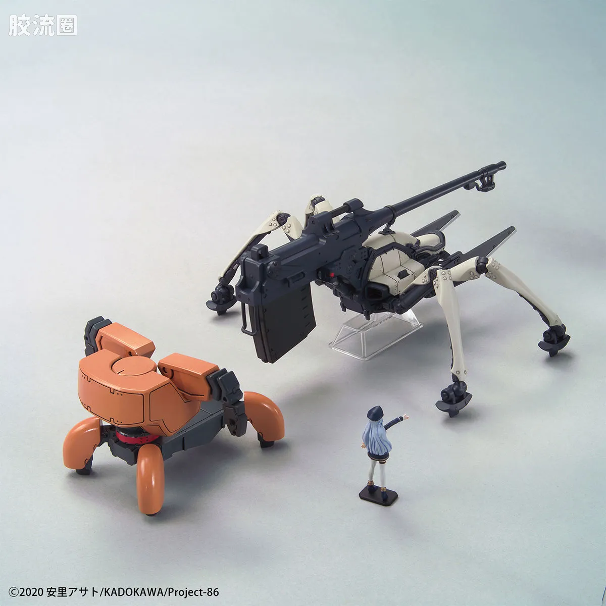 万代综合拼装模型系列 HG 86-不存在的地域- Juggernaut(辛搭乘机) - 图片