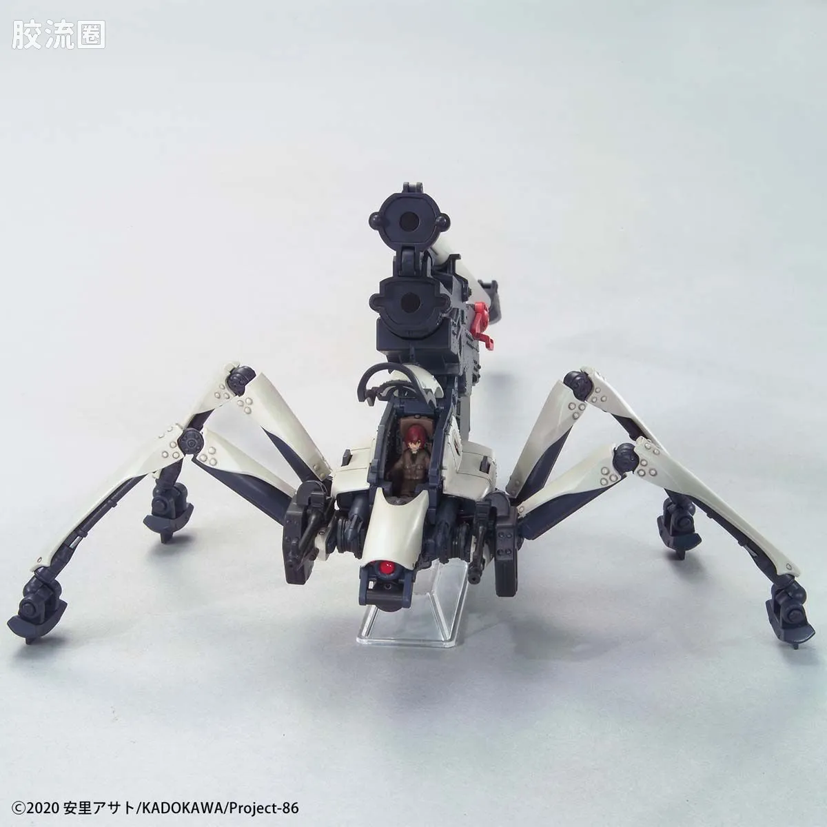 万代综合拼装模型系列 HG 86-不存在的地域- Juggernaut(远距离炮击式样) - 图片