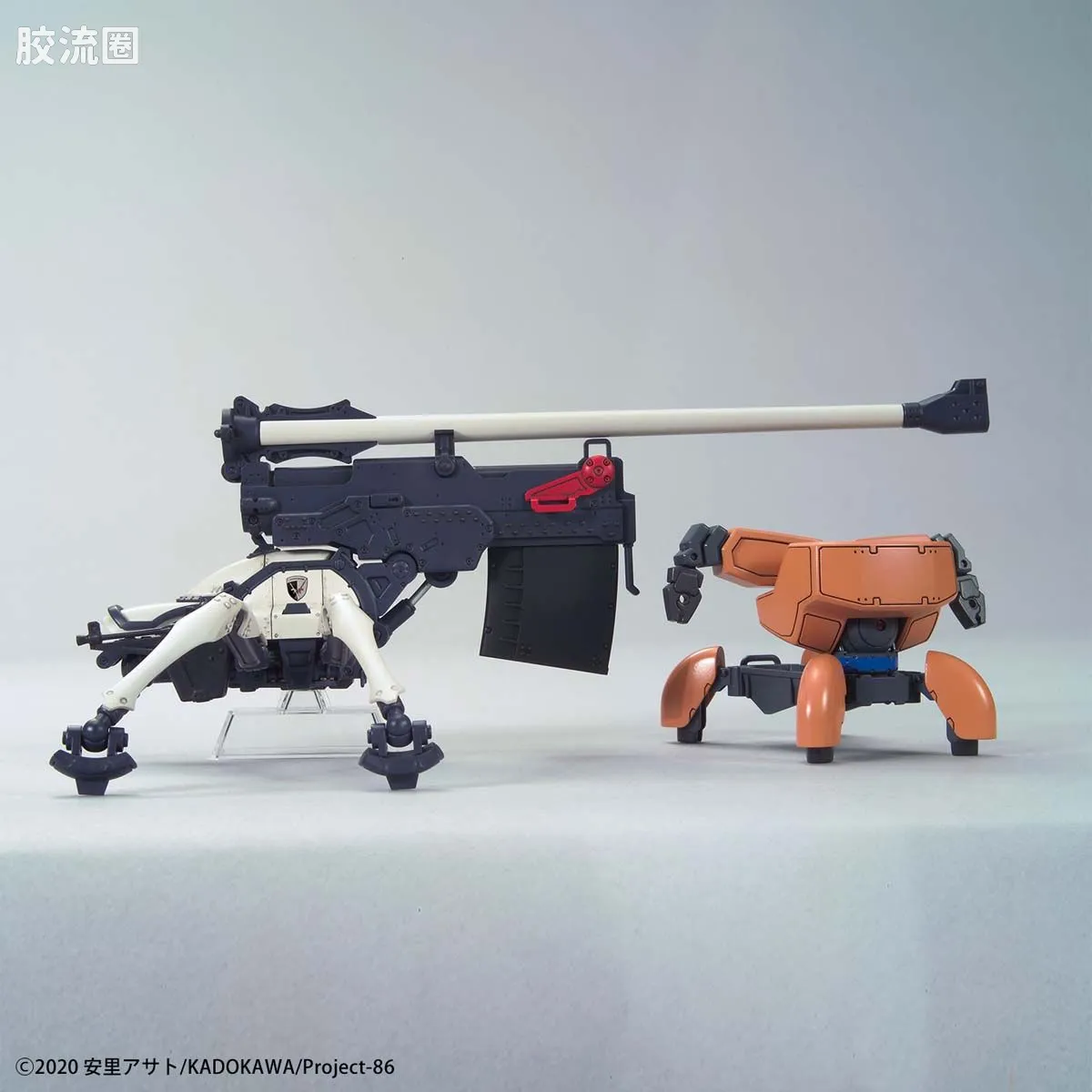 万代综合拼装模型系列 HG 86-不存在的地域- Juggernaut(远距离炮击式样) - 图片