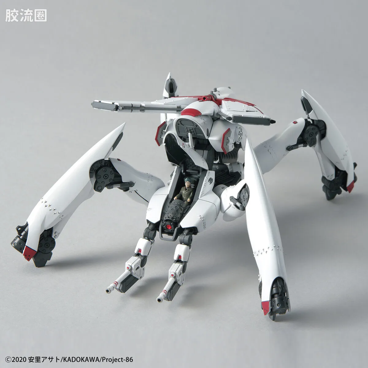 万代综合拼装模型系列 HG 86-不存在的地域- 瑞吉蕾芙(莱顿/赛欧托搭乘机) - 图片