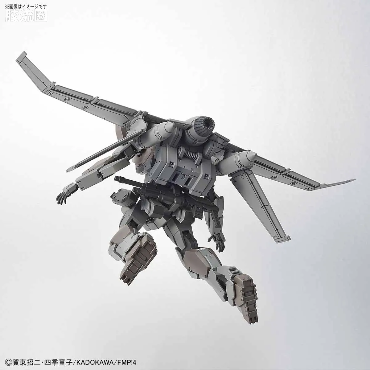万代综合拼装模型系列 全金属狂潮 ARX-7 强弩&紧急展开翼套装 - 图片