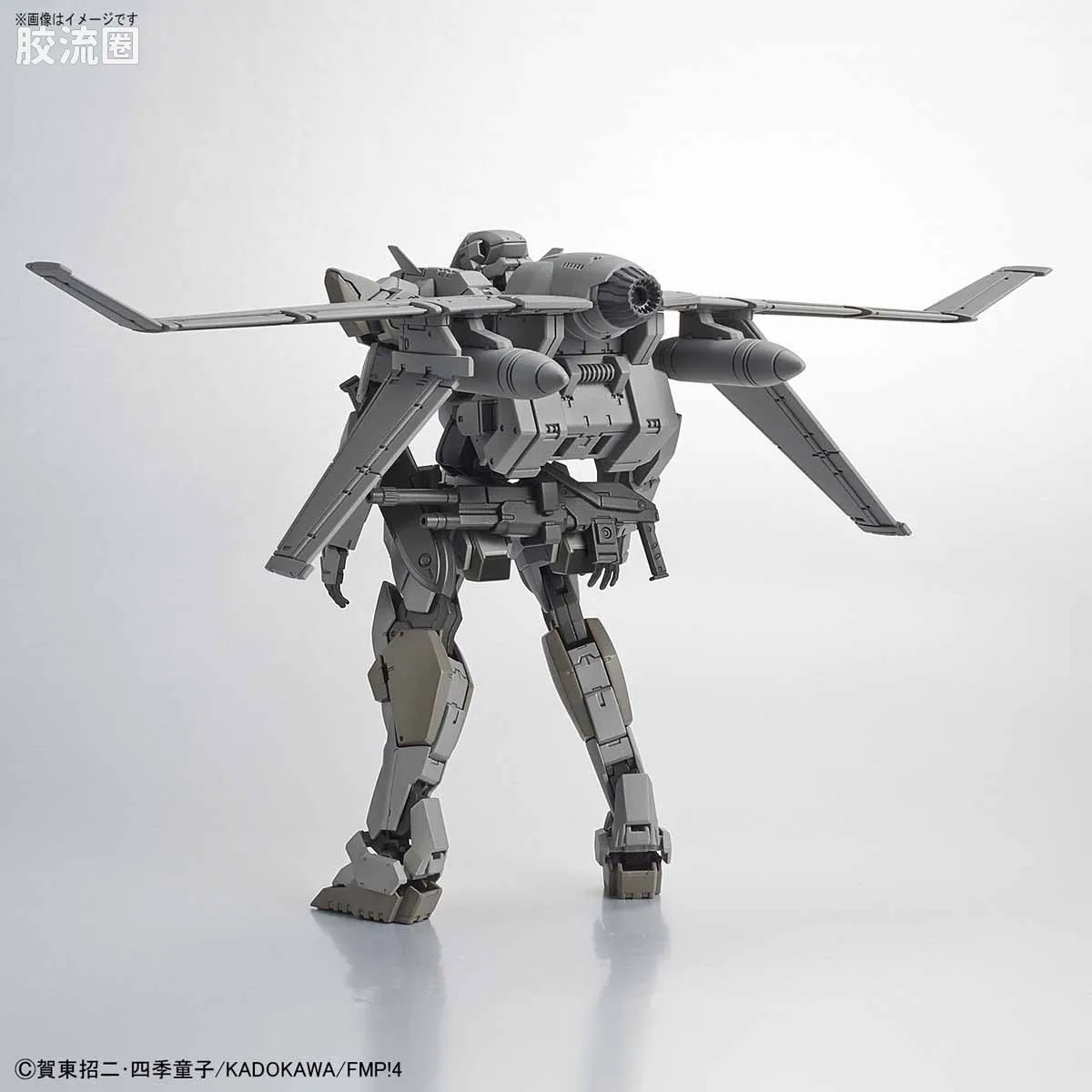 万代综合拼装模型系列 全金属狂潮 ARX-7 强弩&紧急展开翼套装 - 图片