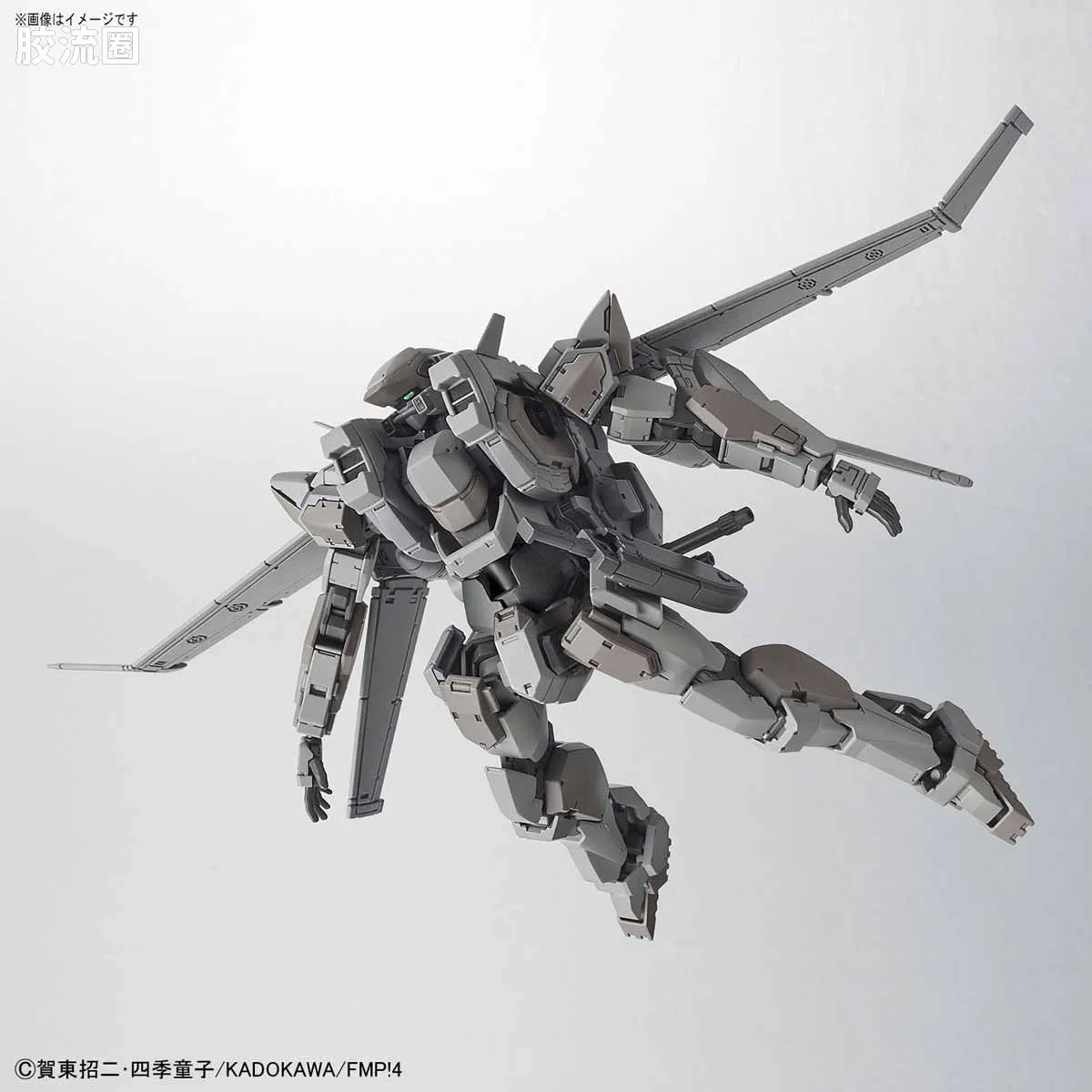 万代综合拼装模型系列 全金属狂潮 ARX-7 强弩&紧急展开翼套装 - 图片
