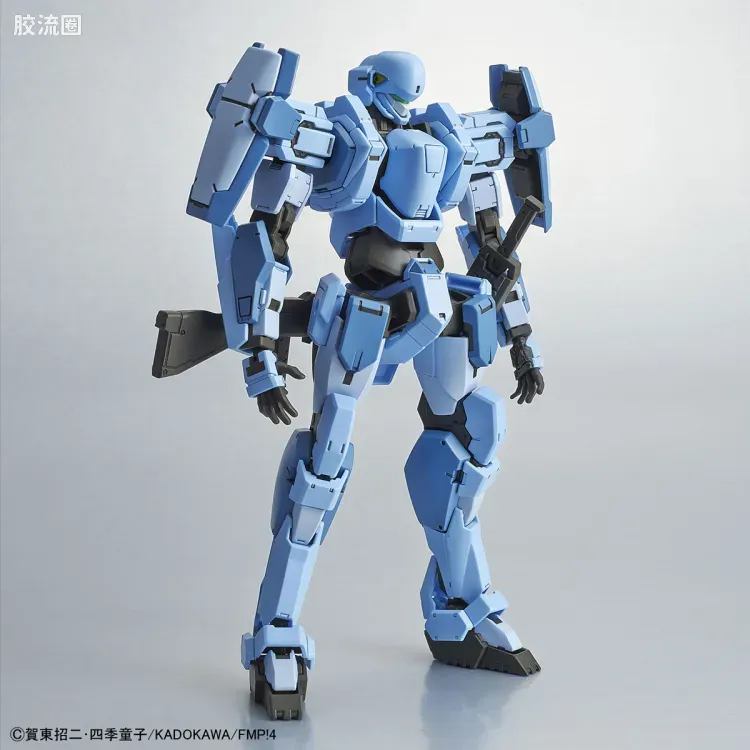 万代综合拼装模型系列 全金属狂潮 M9 Aggressor部队机 - 图片