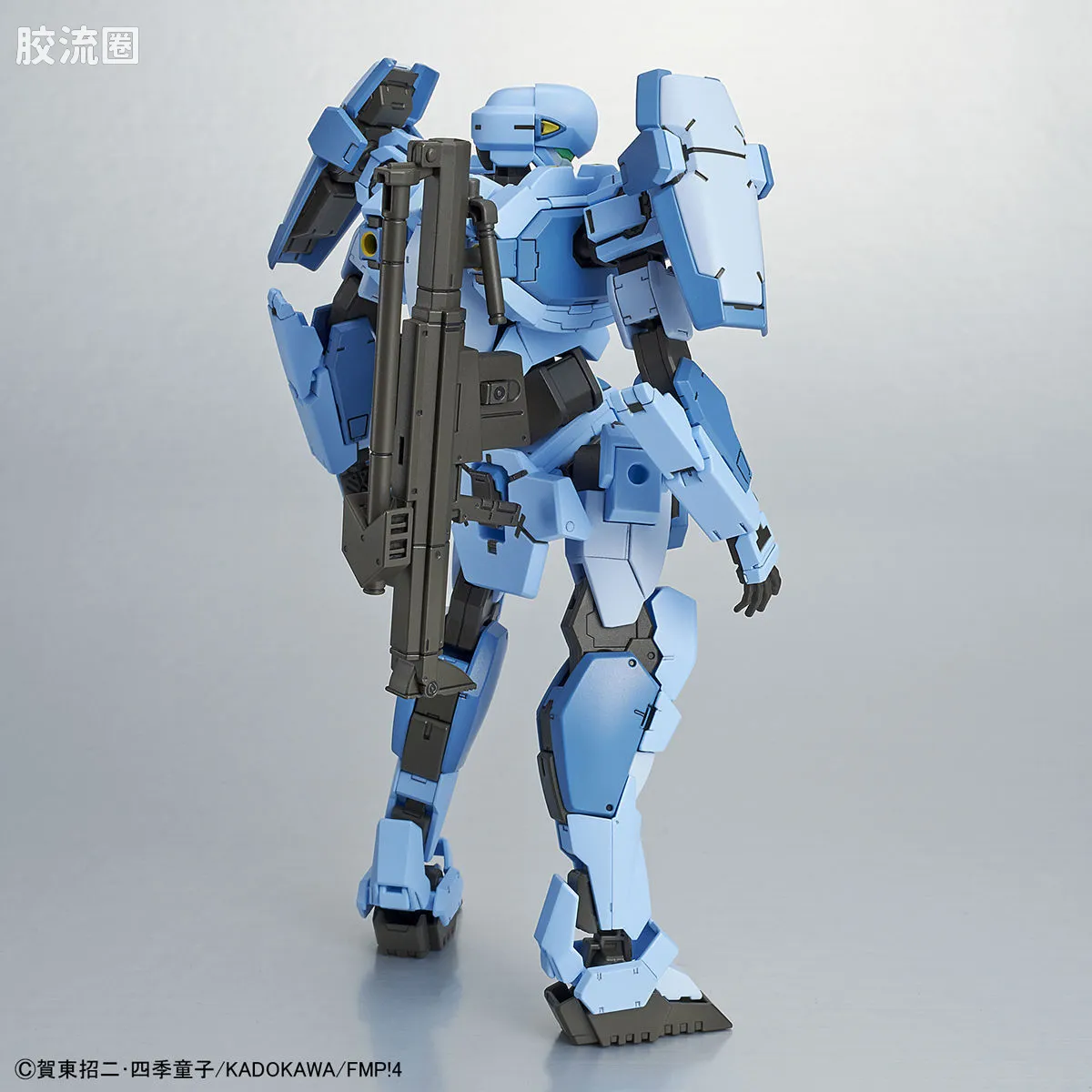 万代综合拼装模型系列 全金属狂潮 M9 Aggressor部队机 - 图片