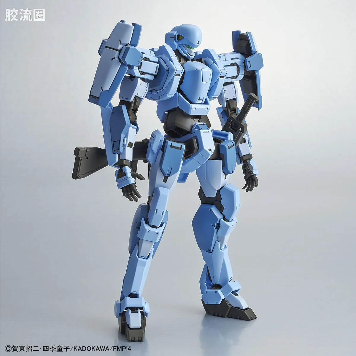 万代综合拼装模型系列 全金属狂潮 M9 Aggressor部队机 - 图片