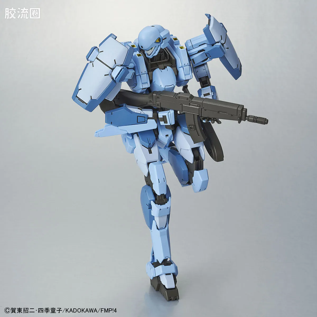 万代综合拼装模型系列 全金属狂潮 M9 Aggressor部队机 - 图片