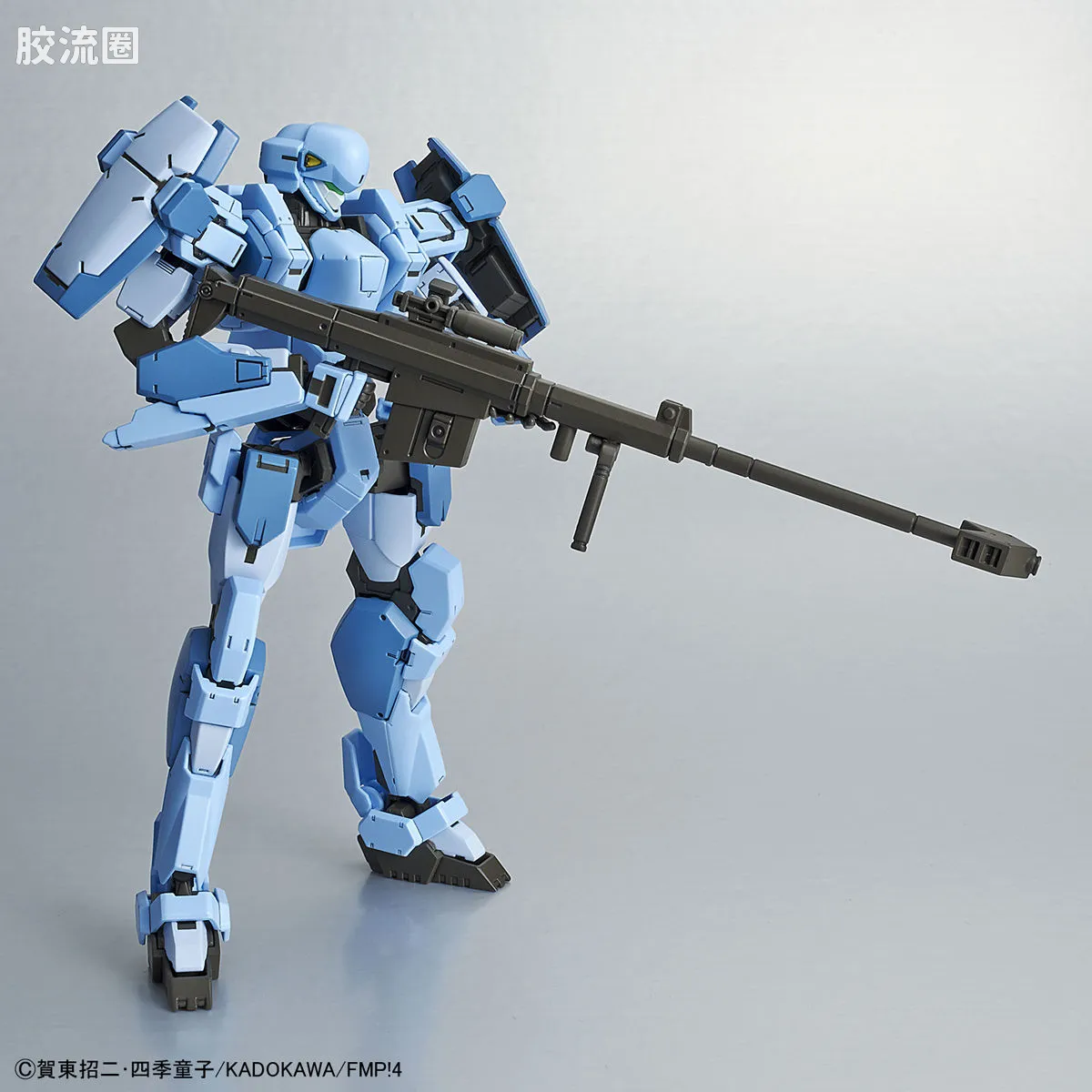 万代综合拼装模型系列 全金属狂潮 M9 Aggressor部队机 - 图片