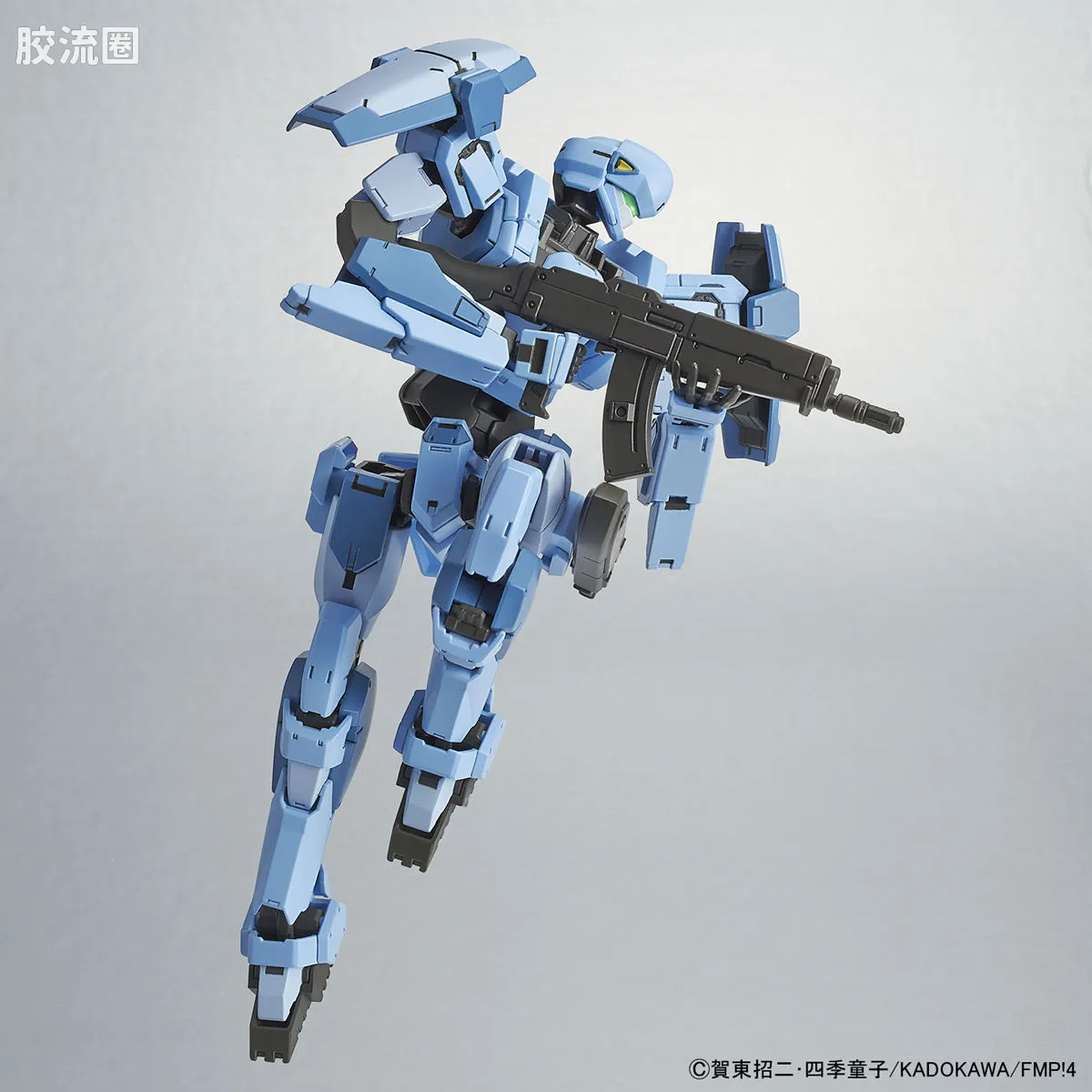 万代综合拼装模型系列 全金属狂潮 M9 Aggressor部队机 - 图片