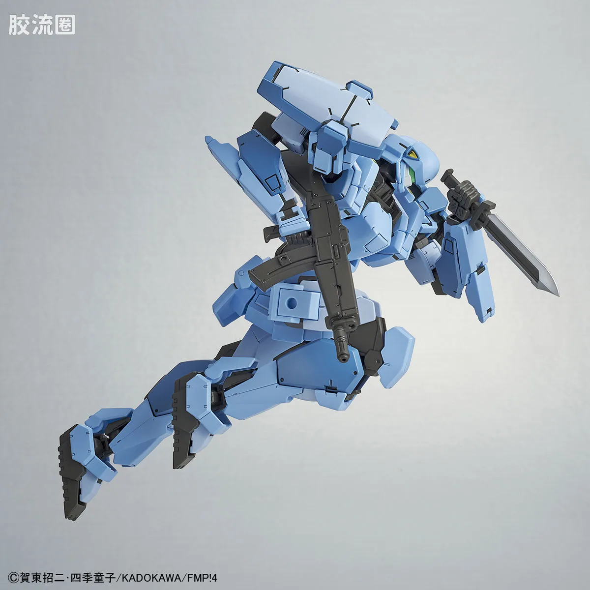 万代综合拼装模型系列 全金属狂潮 M9 Aggressor部队机 - 图片