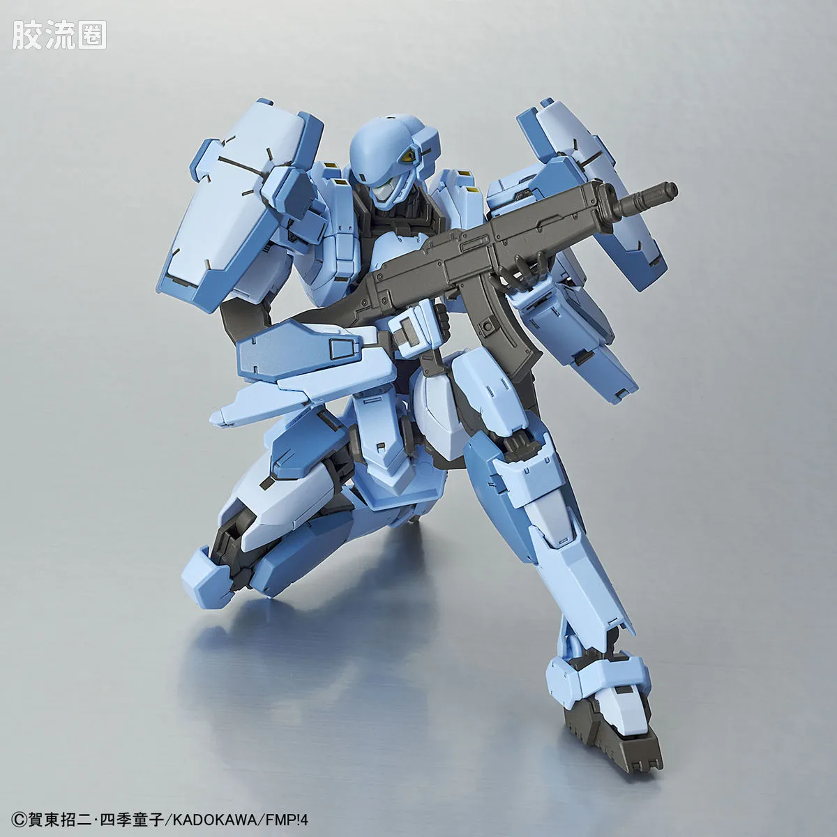 万代综合拼装模型系列 全金属狂潮 M9 Aggressor部队机 - 图片