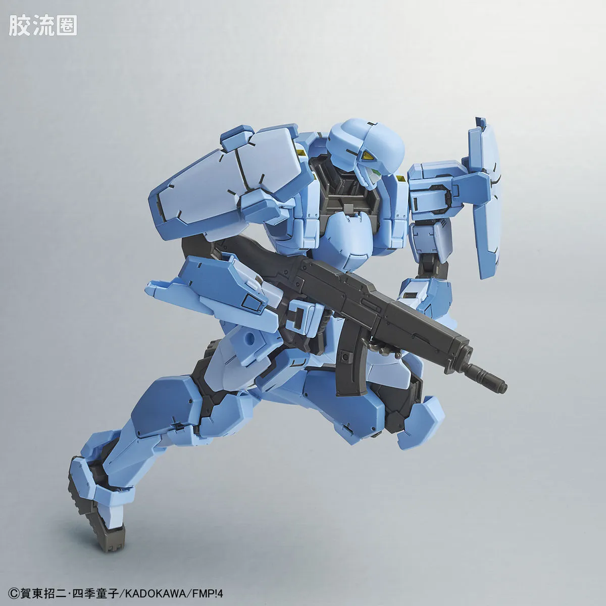 万代综合拼装模型系列 全金属狂潮 M9 Aggressor部队机 - 图片