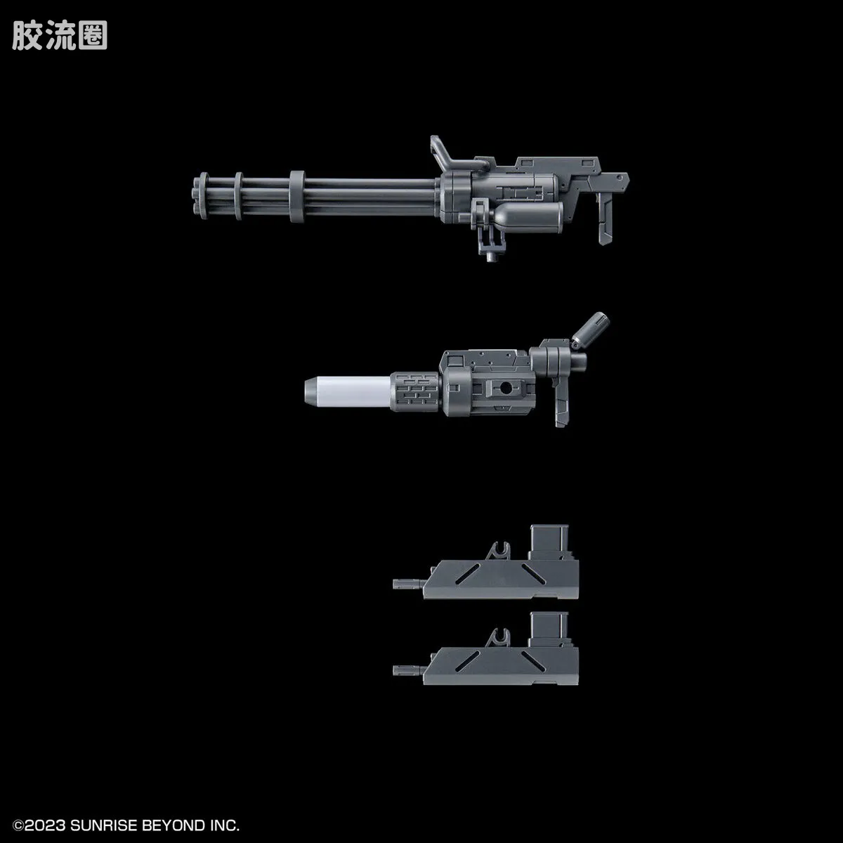 万代综合拼装模型系列 HG 境界战机 バンイップジンガー/Bunyip Ginga - 图片