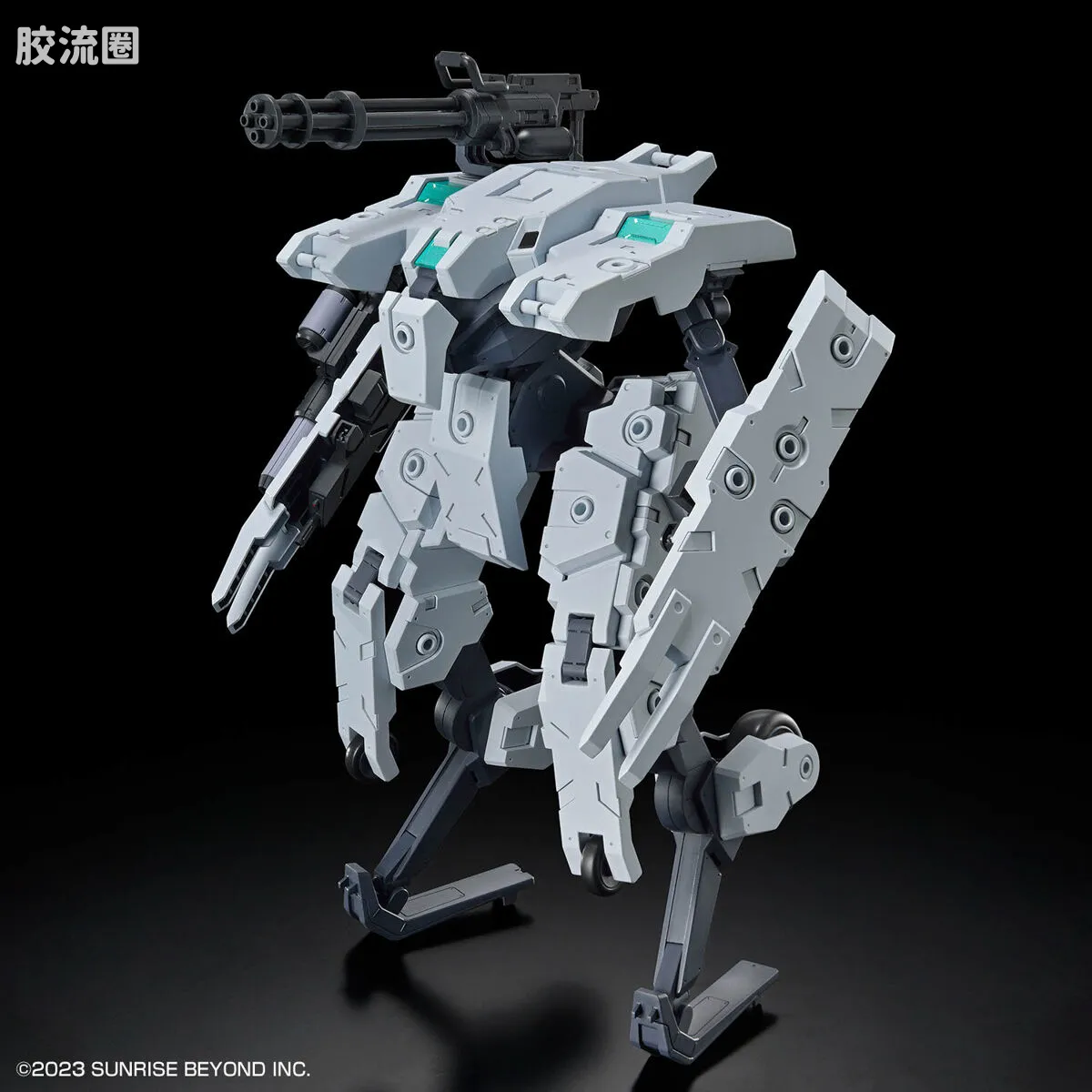 万代综合拼装模型系列 HG 境界战机 バンイップジンガー/Bunyip Ginga - 图片