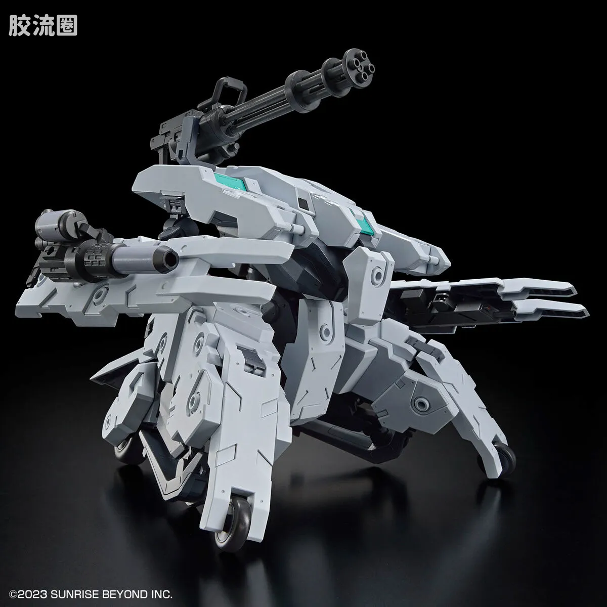 万代综合拼装模型系列 HG 境界战机 バンイップジンガー/Bunyip Ginga - 图片