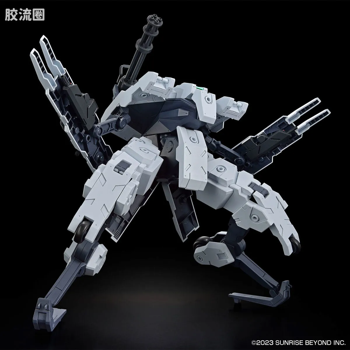 万代综合拼装模型系列 HG 境界战机 バンイップジンガー/Bunyip Ginga - 图片