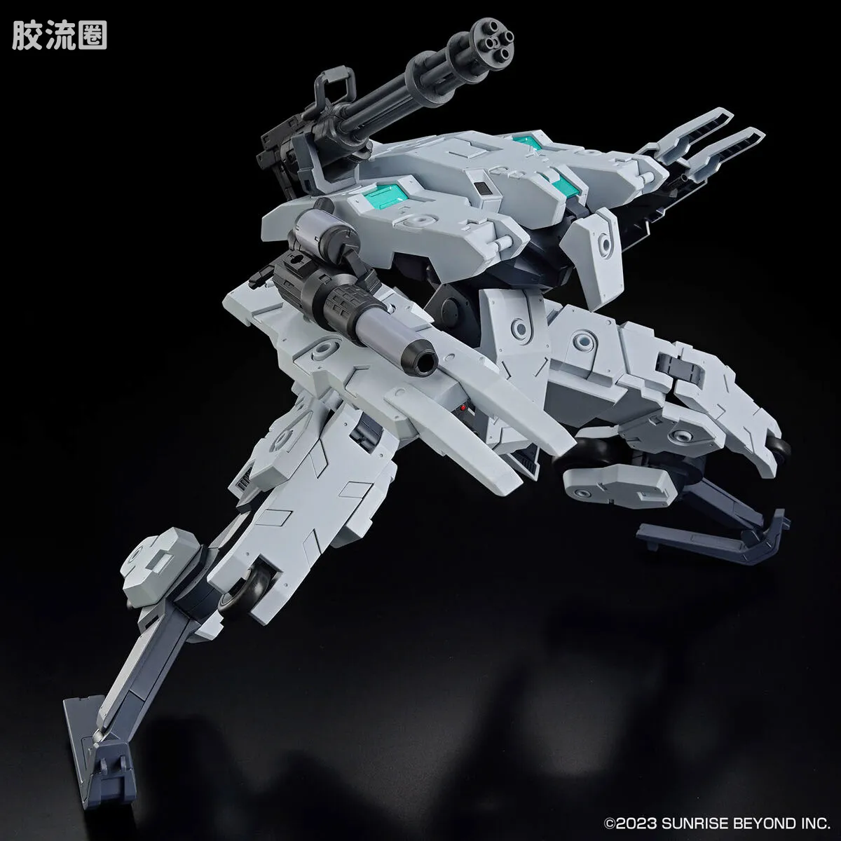 万代综合拼装模型系列 HG 境界战机 バンイップジンガー/Bunyip Ginga - 图片