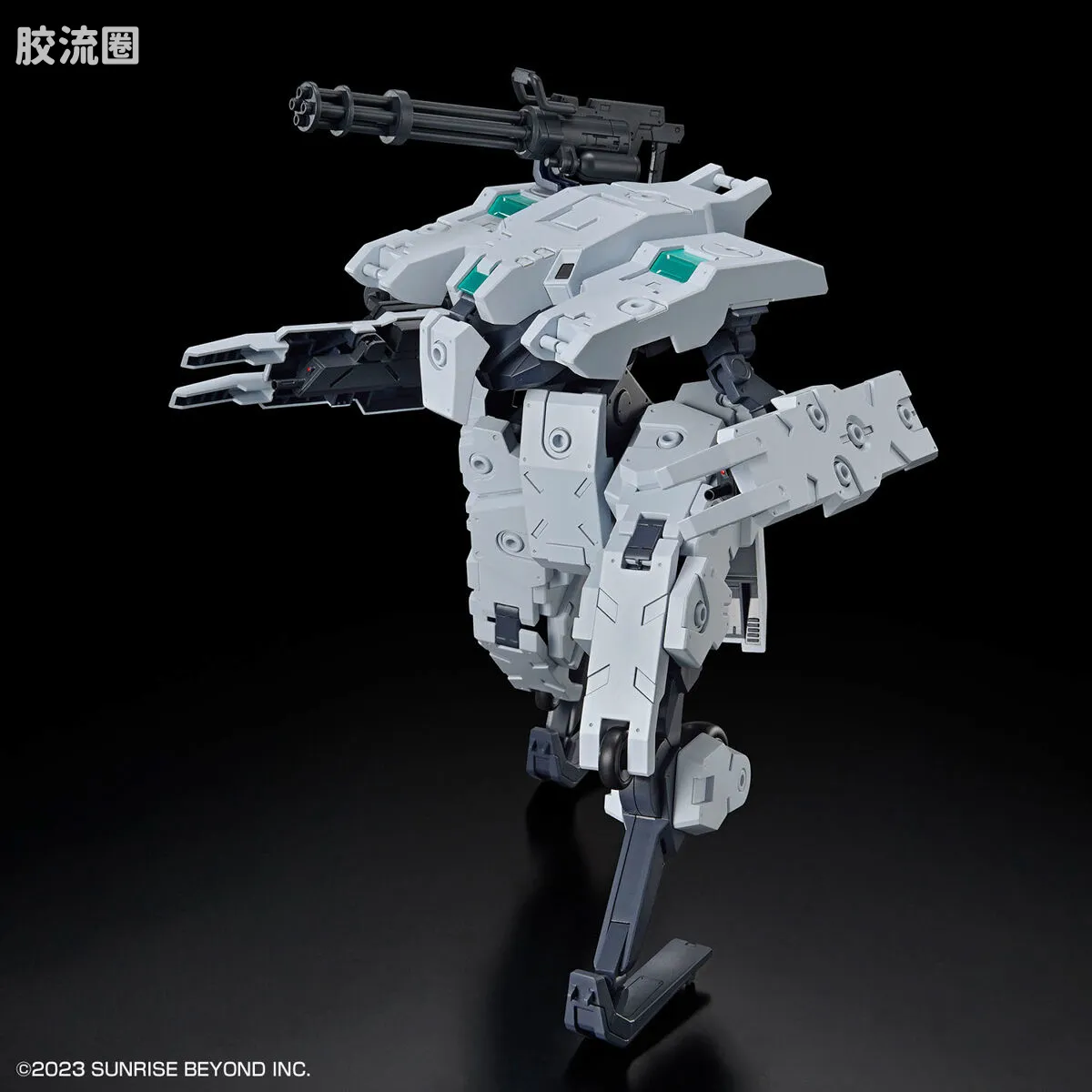 万代综合拼装模型系列 HG 境界战机 バンイップジンガー/Bunyip Ginga - 图片
