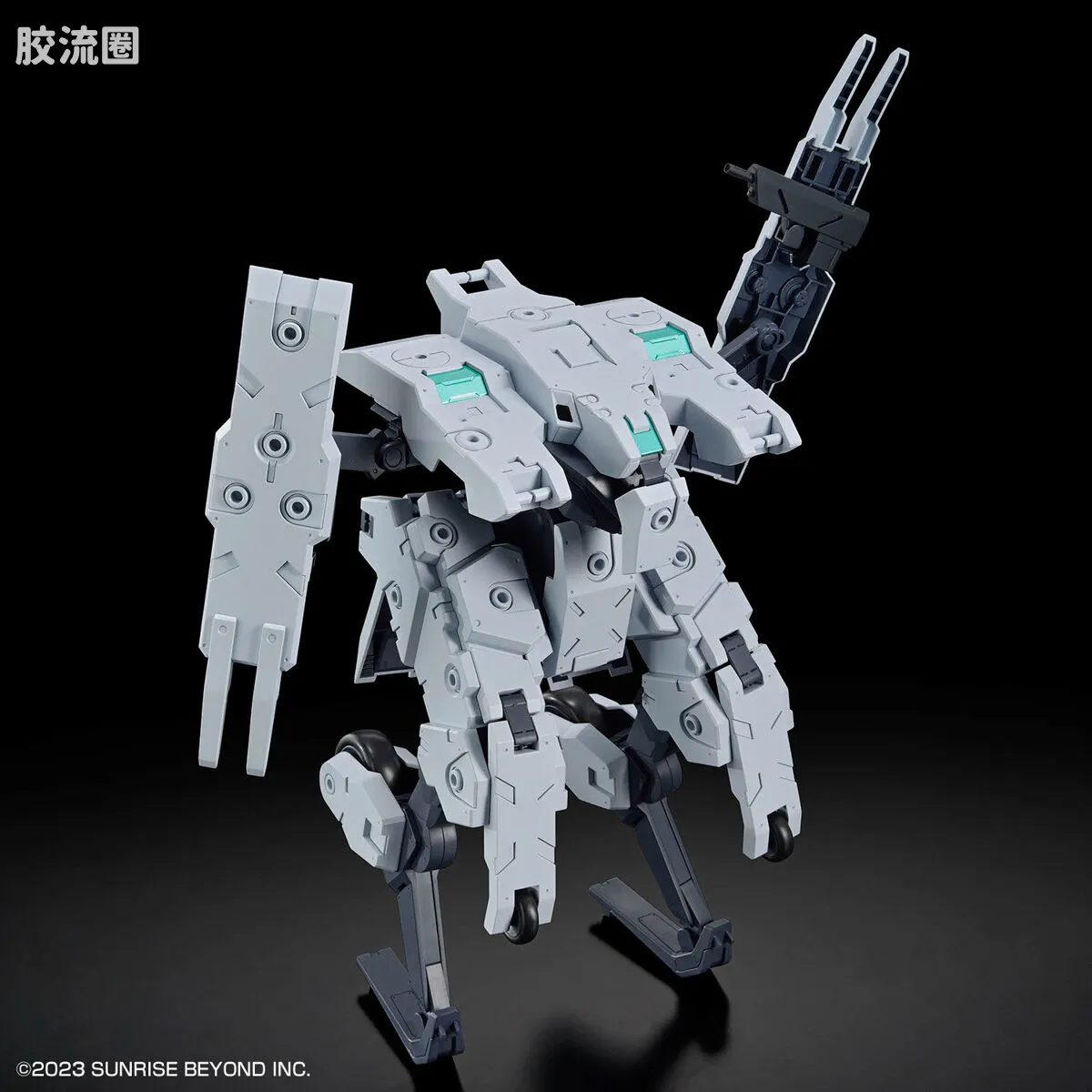 万代综合拼装模型系列 HG 境界战机 バンイップジンガー/Bunyip Ginga - 图片