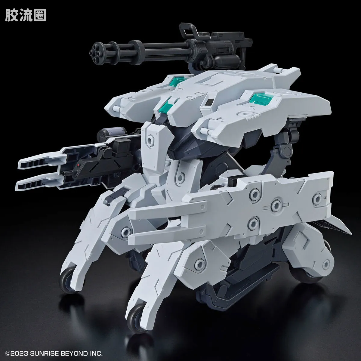万代综合拼装模型系列 HG 境界战机 バンイップジンガー/Bunyip Ginga - 图片