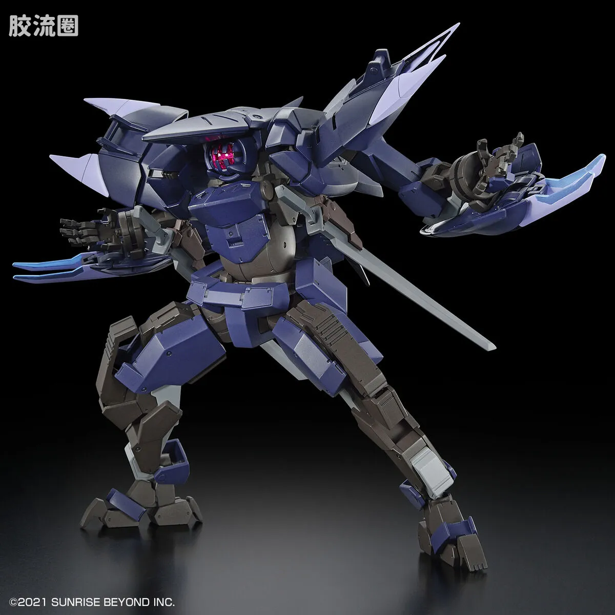 万代综合拼装模型系列 HG 境界战机 布雷迪幻影 - 图片