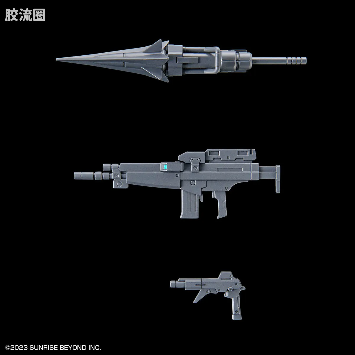 万代综合拼装模型系列 HG 境界战机 メイレス ゴウヨウカスタム - 图片