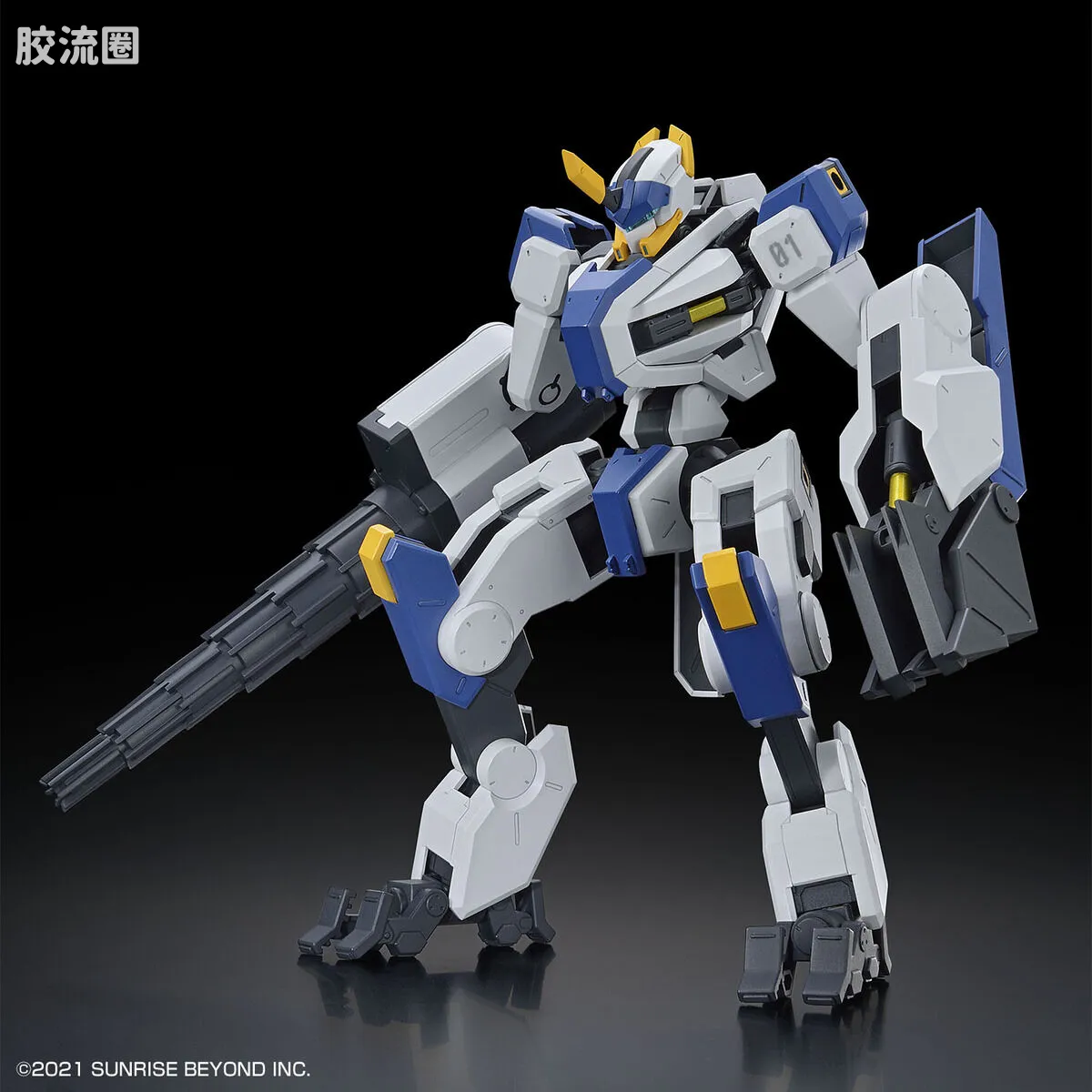 万代综合拼装模型系列 HG 境界战机 HG 境界战机 MAILeS 白稚 钩爪钻头装备 - 图片