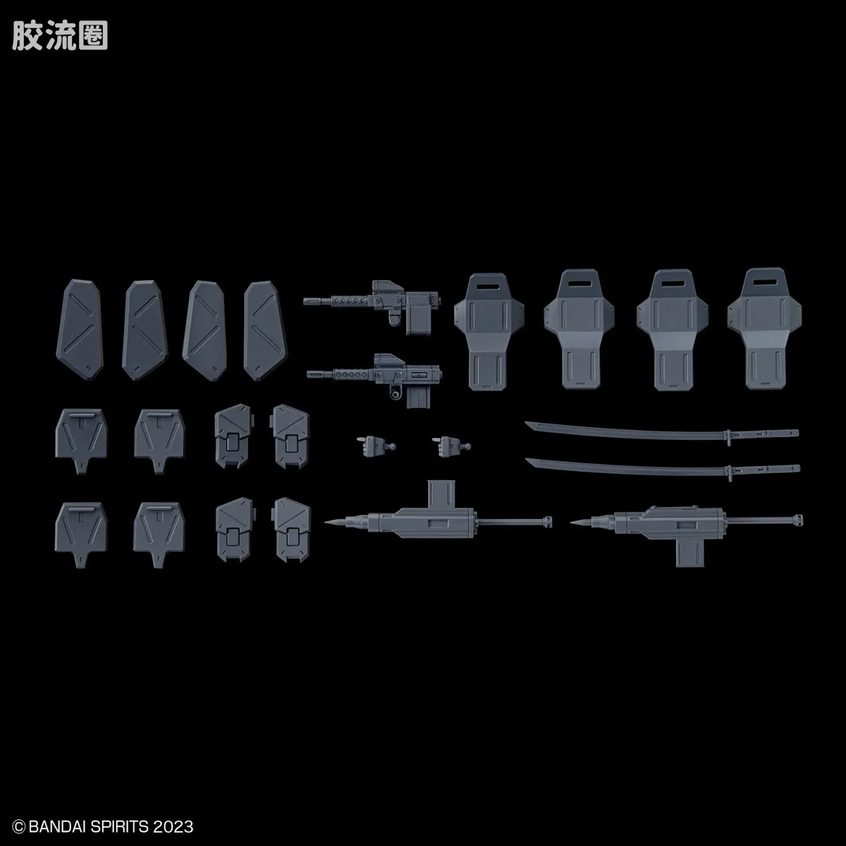 万代综合拼装模型系列 HG 境界战机 武器包 5 - 图片