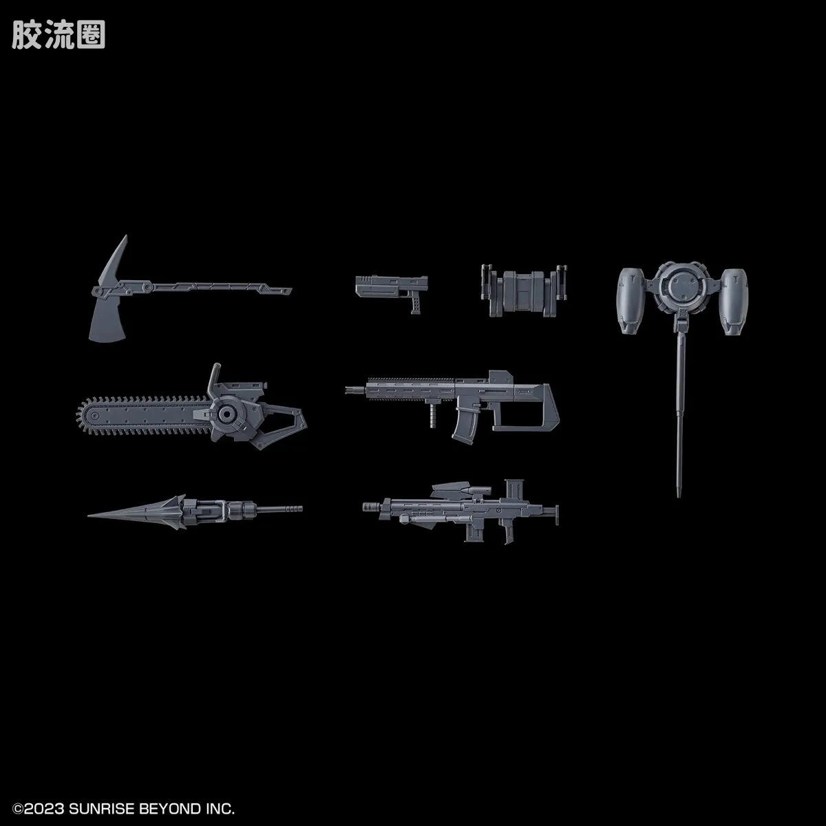万代综合拼装模型系列 HG 境界战机 武器包6 - 图片