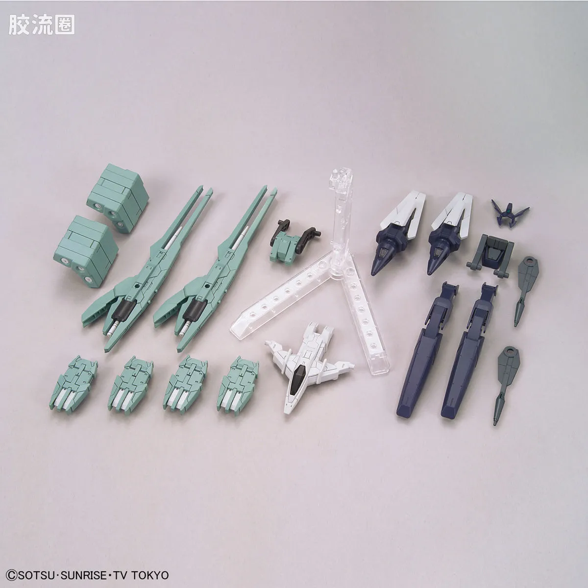 钢普拉Build 综合 HG BUILD CUSTOM 046 HWS＆SV 改装武器套装 - 图片