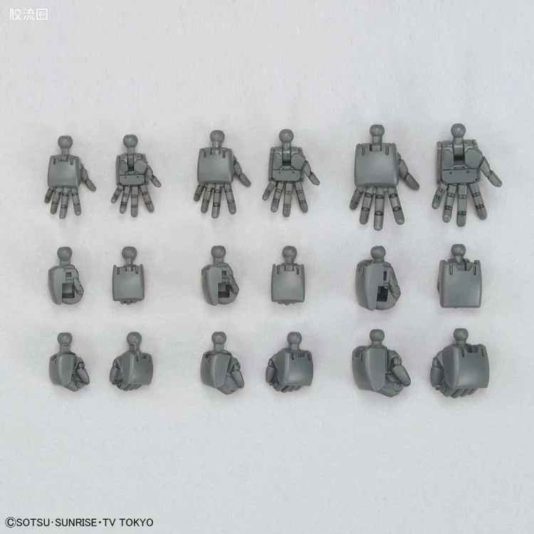 钢普拉Build 综合 HG BUILD CUSTOM 044 BUILDHANDS丸SML 造型手 - 图片