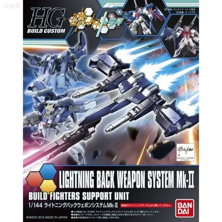 创战者Build综合 HG BUILD CUSTOM 020 闪电背包武器系统MK-II - 图片