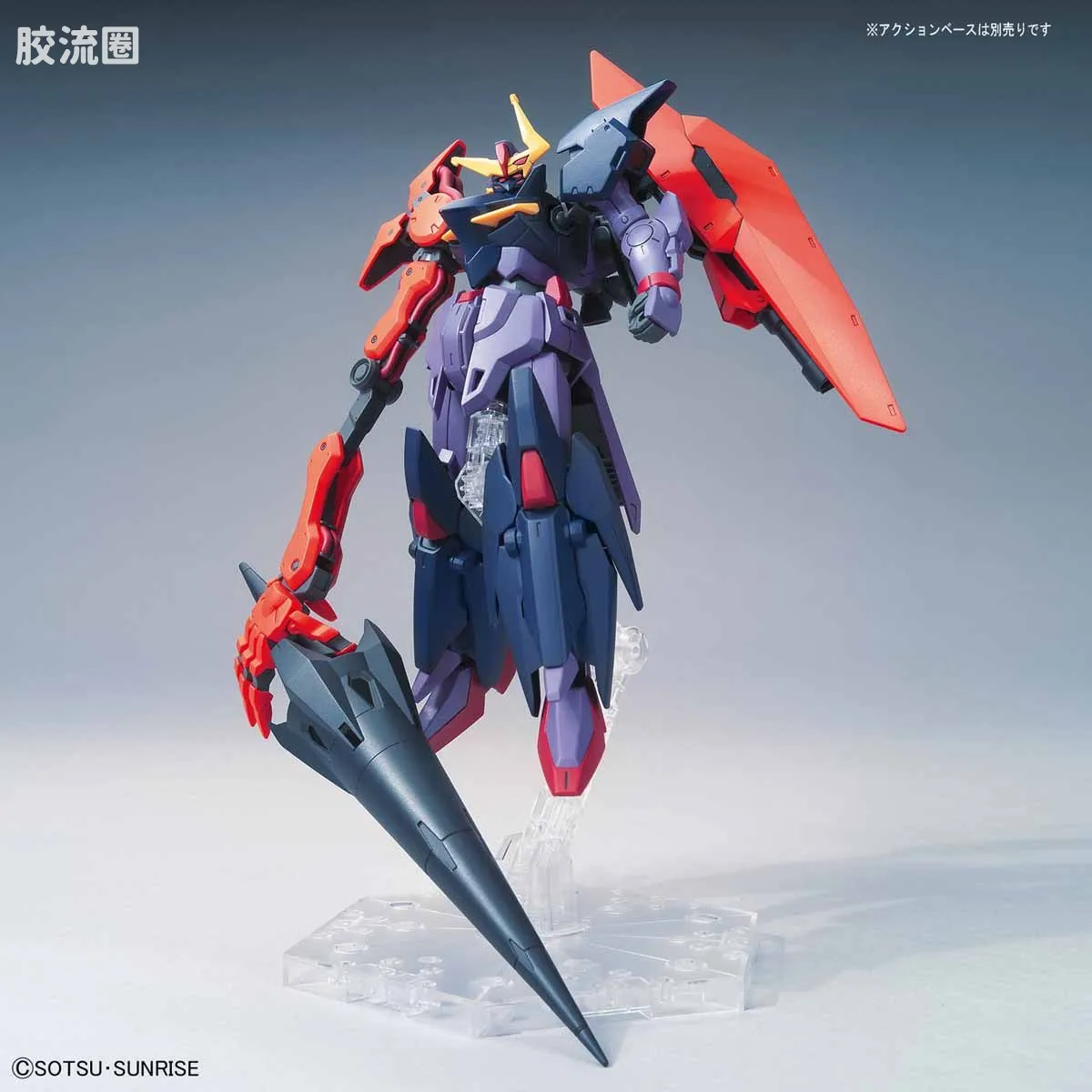 钢普拉Build 综合 HGBD:R 009 诡异高达(神怪高达) - 图片