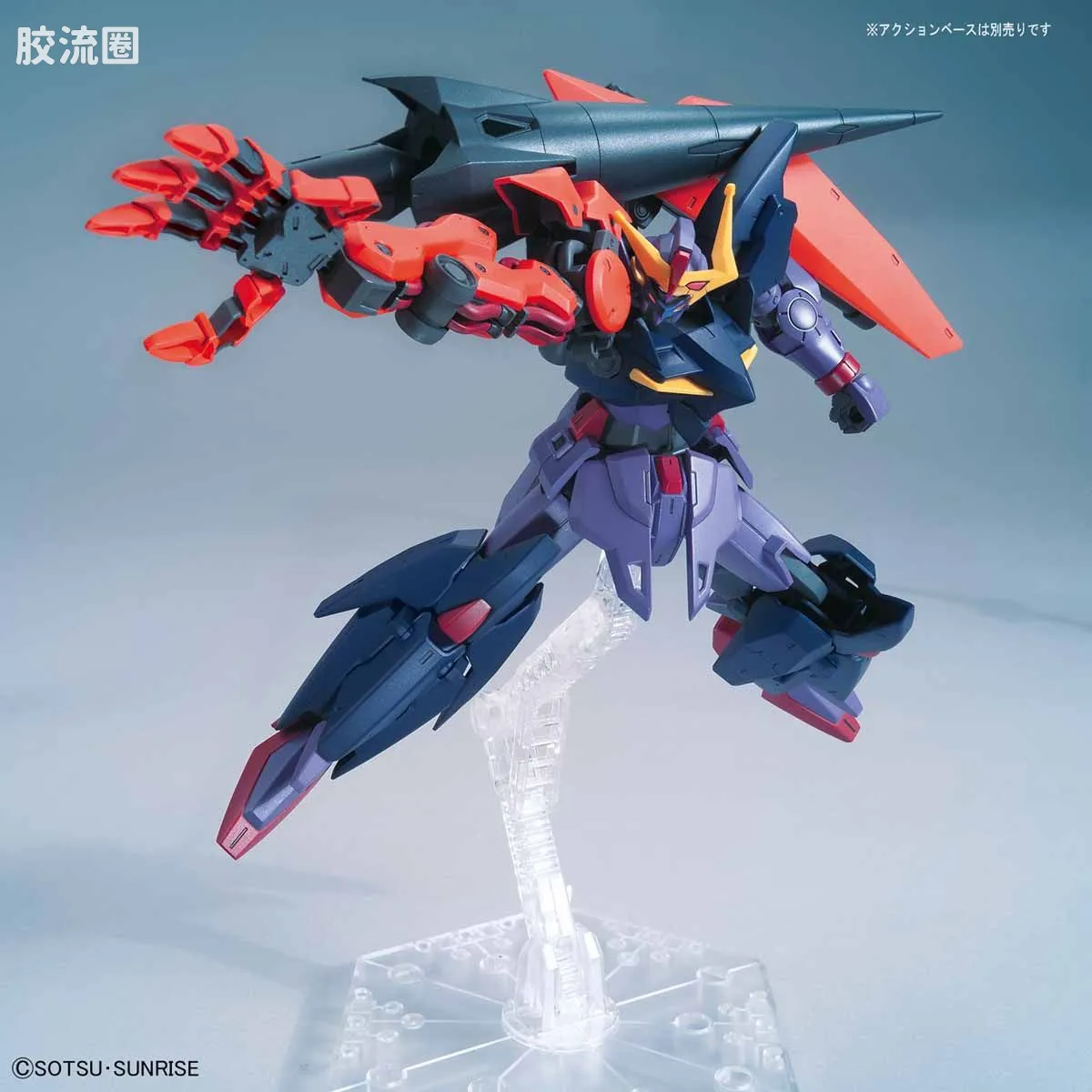 钢普拉Build 综合 HGBD:R 009 诡异高达(神怪高达) - 图片