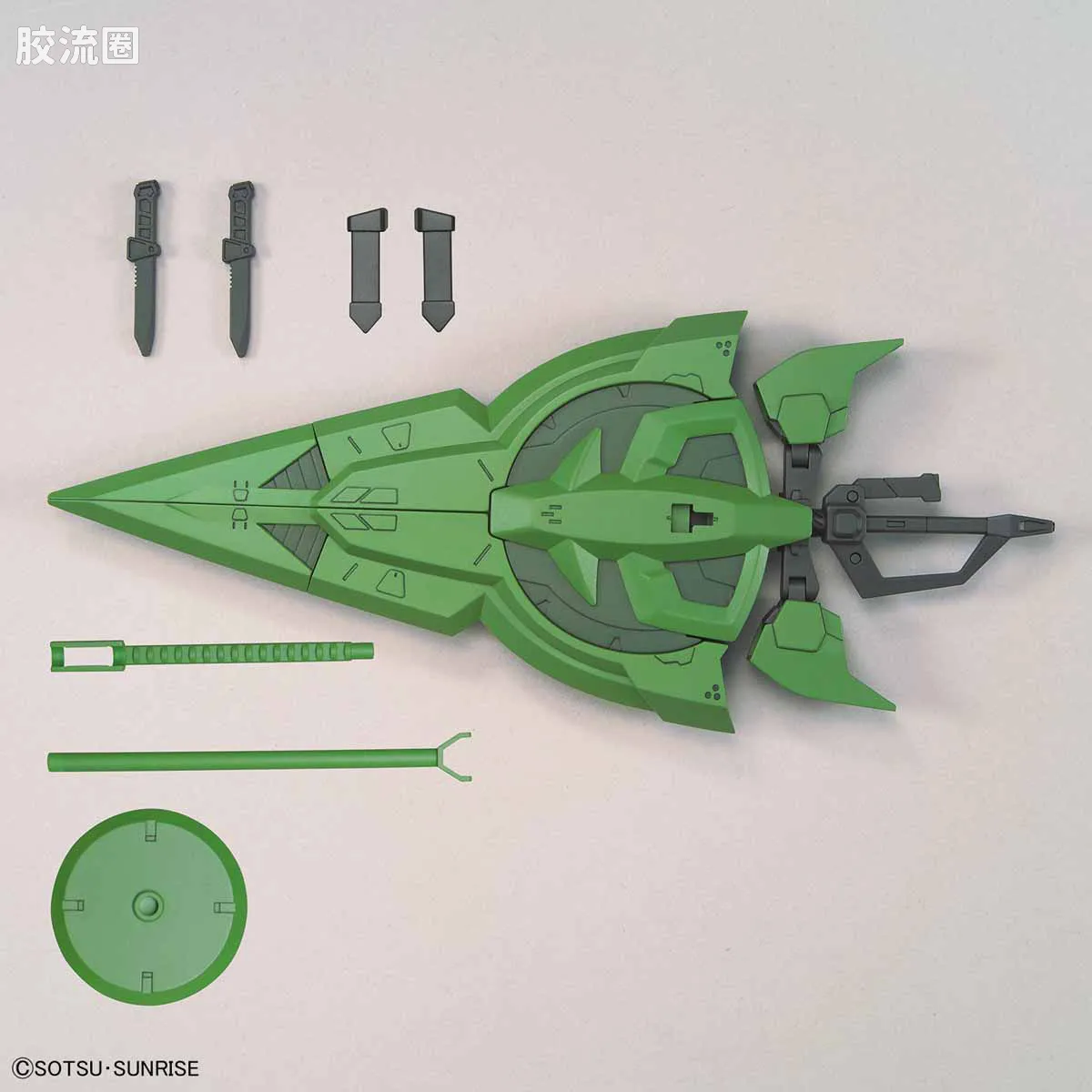 钢普拉Build 综合 HGBD:R武器配件 012 量产型吉恩巨剑 - 图片