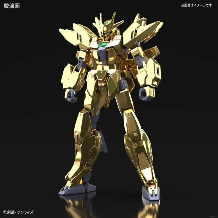 钢普拉Build 综合 其他限定版 HGBD:R 地球三型高达 (金色电镀)