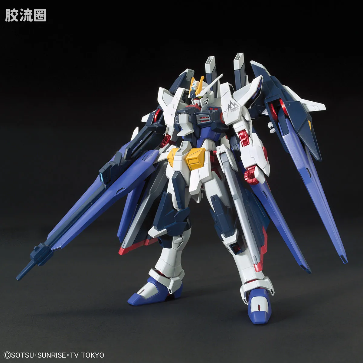钢普拉Build 综合 HGBF 053 惊异强袭自由高达 - 图片