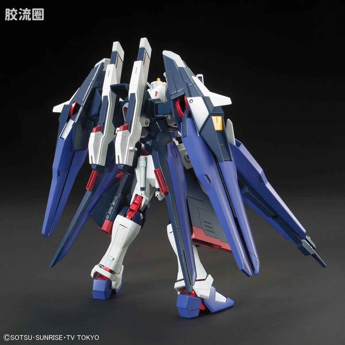 钢普拉Build 综合 HGBF 053 惊异强袭自由高达 - 图片
