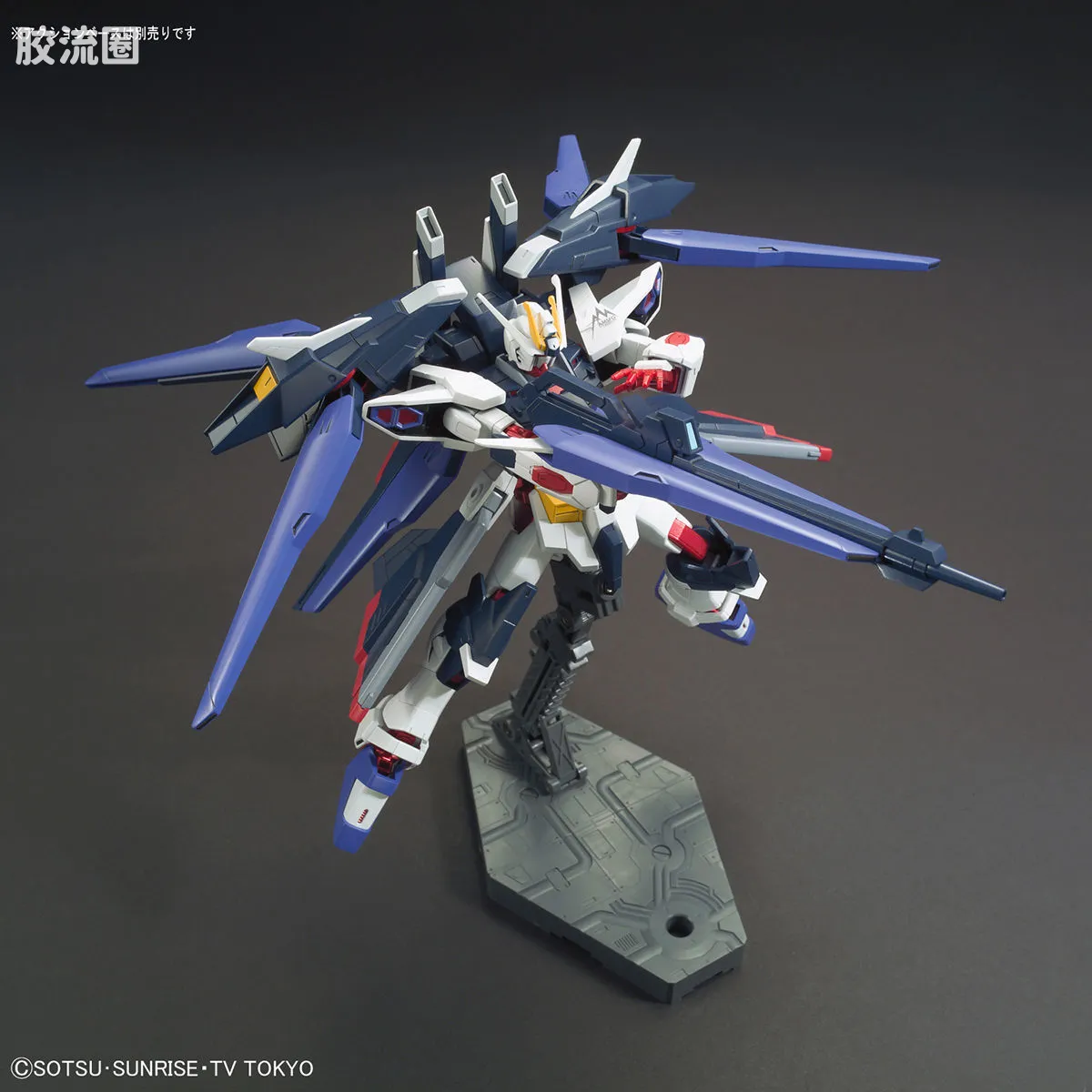 钢普拉Build 综合 HGBF 053 惊异强袭自由高达 - 图片