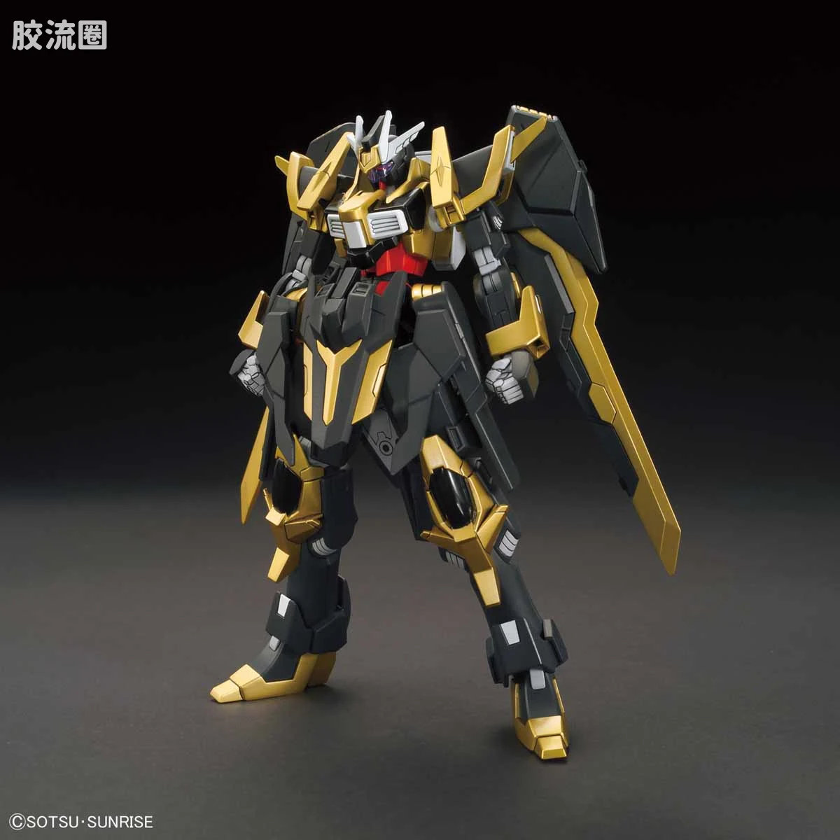 钢普拉Build 综合 HGBF 055 漆黑骑士高达 - 图片